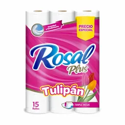 Rosal Plus Papel Higiénico Tulipán