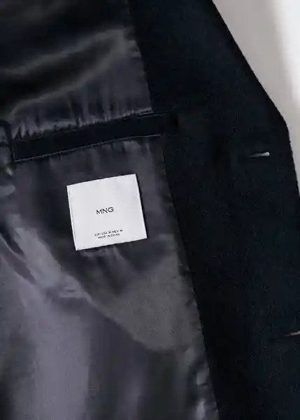 Abrigo Dalan Navy Talla S Hombre Mango