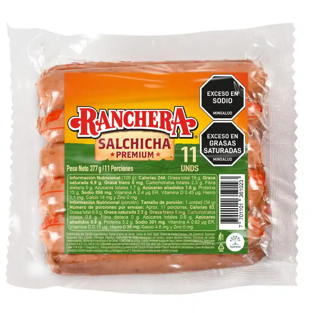 Salchicha Premium Ranchera