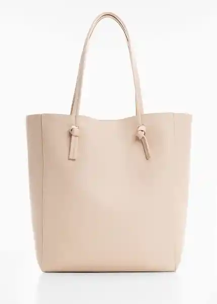 Bolso g Tulipa Off White Talla 99 Mujer Mango