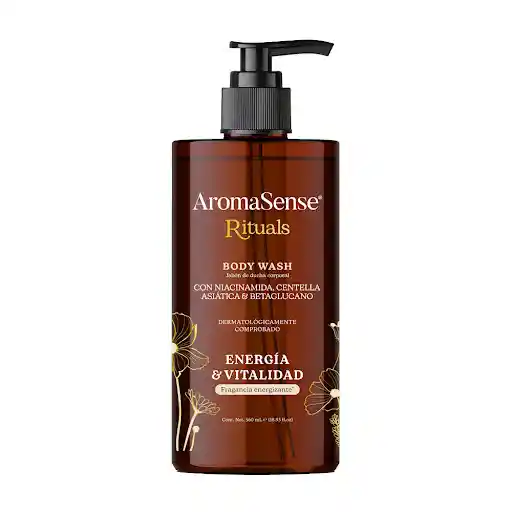 Body Wash Aromasense Energía y Vitalidad Frasco