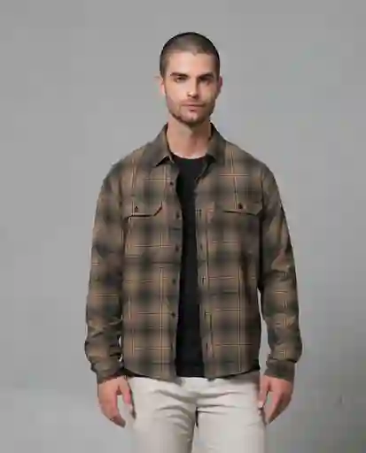 Camisa Hombre Café M 112 112G005_CAF171028 Rifle