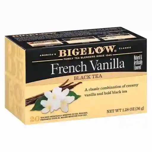 Bigelow té Negro Vainilla Francesa