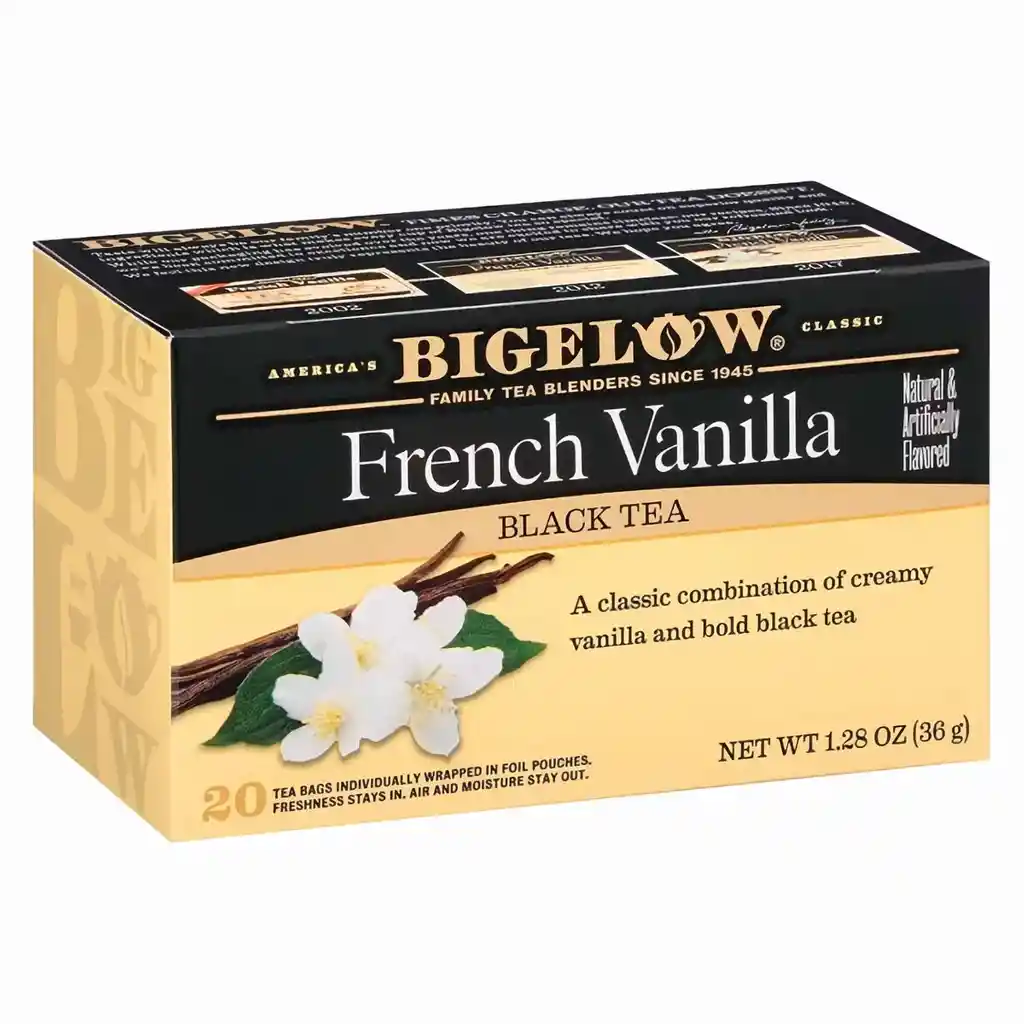 Bigelow té Negro Vainilla Francesa