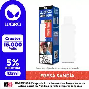 WAKA-Creator Pod-1 Pod-Fresa Sandía-5%-15K