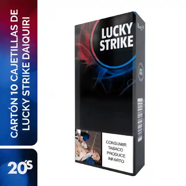 Lucky Strike Cigarrillo Cartón Daiquir XL