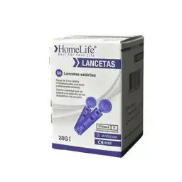 Lancetas Esteriles 28 G Glucolife Caja