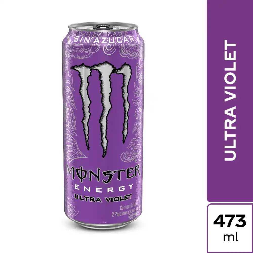 Monster Bebida Energizante Violet 