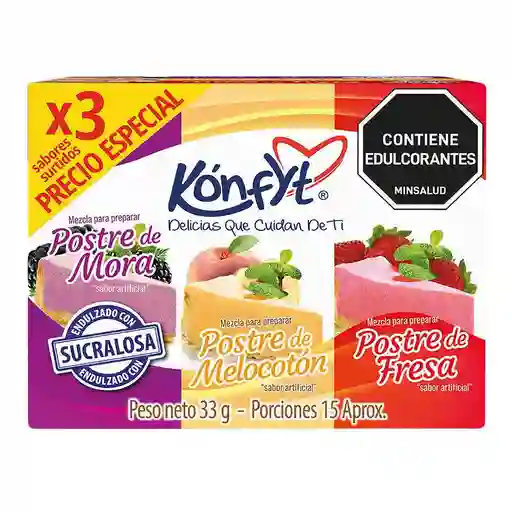 Mezcla Para Preparar Postres Konfyt