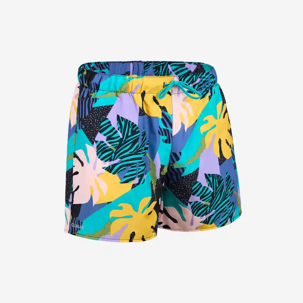 Pantaloneta de Baño Para Playa Para Hombre Olaian 100 - Multicolor
