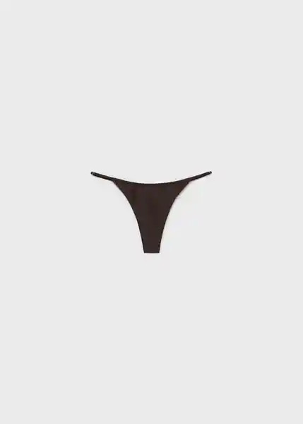 Braga Salma Chocolate Talla S Mujer Mango