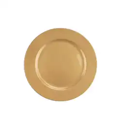 M + Design Plato Bajo Gold 33 cm