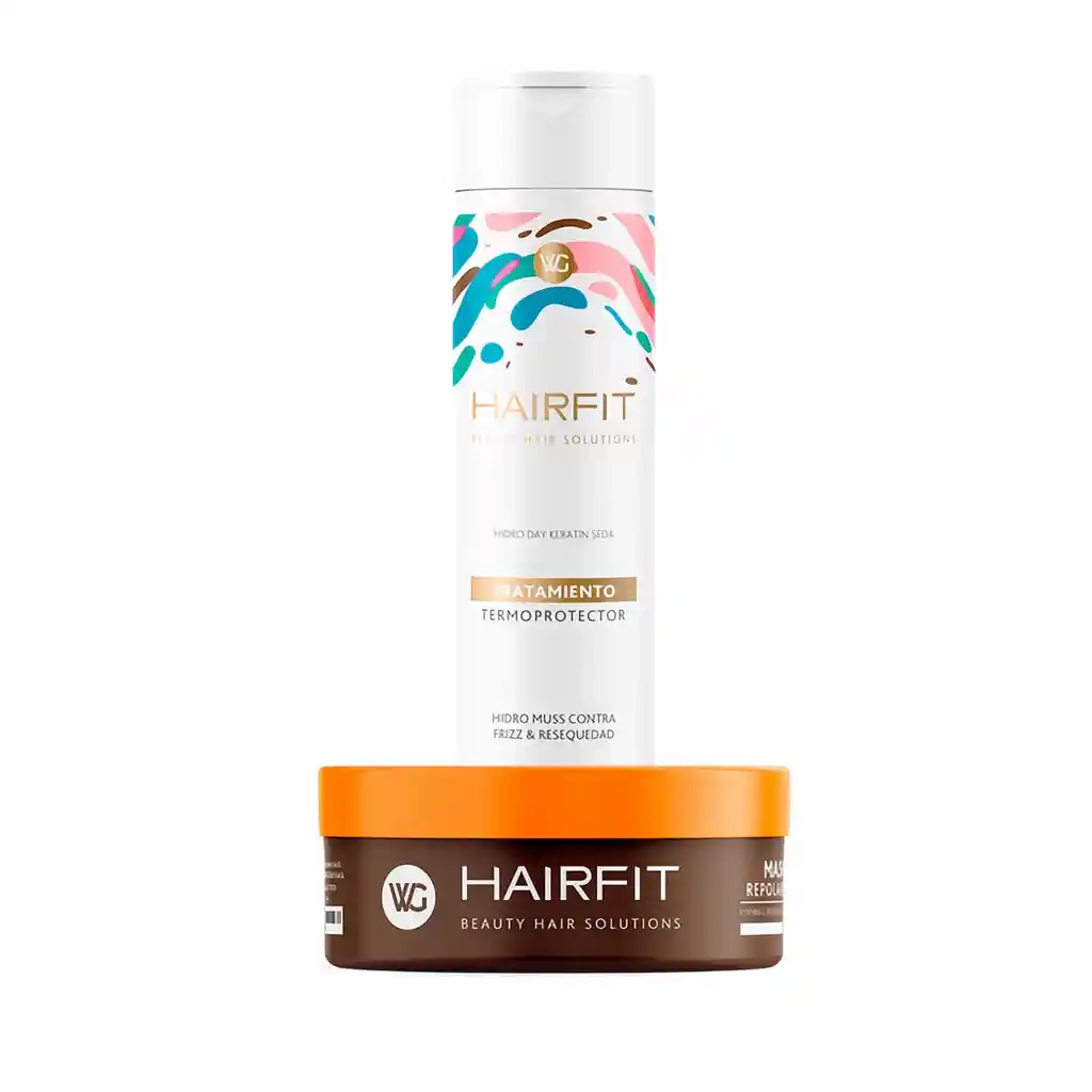 HairFit Kit Mascarilla + Tratamiento Termoprotector