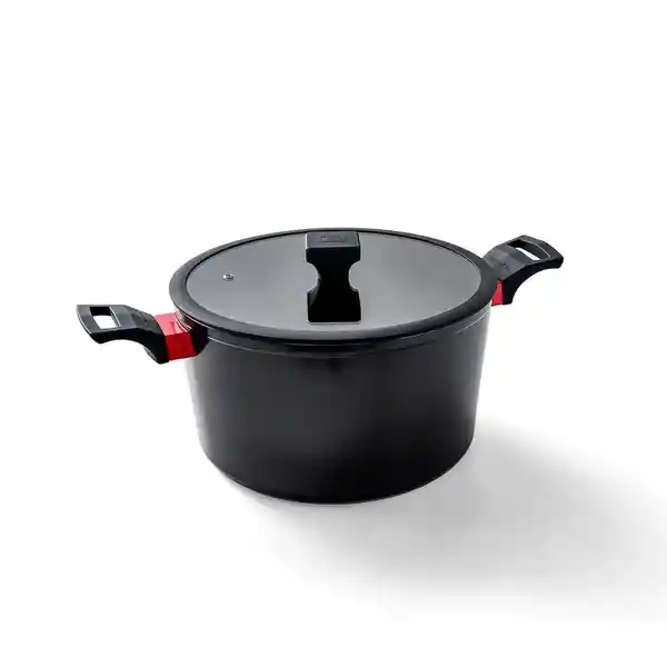 Bugatti Olla Con Tapa Black 2.0 26 cm