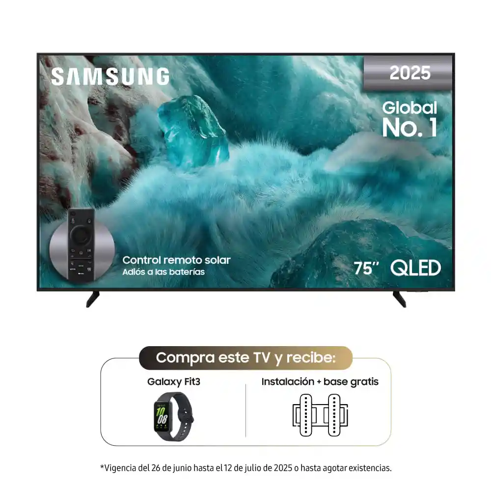 Smart Tv Qled Uhd 4k 75" Samsung Qn75q7faakxzl