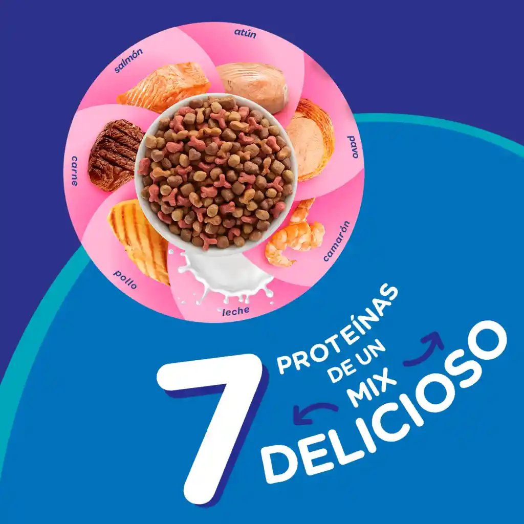 Comida para Gatitos Purina Felix Megamix x 500gr