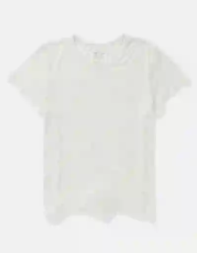 Camiseta Mujer Gris Talla Medium 1279092 American Eagle