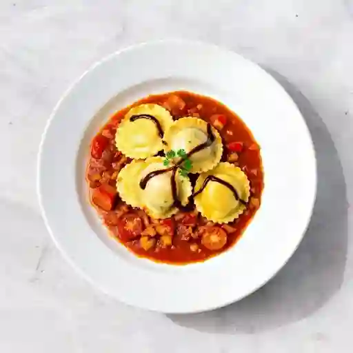 Ravioli Setas Al Tartufo