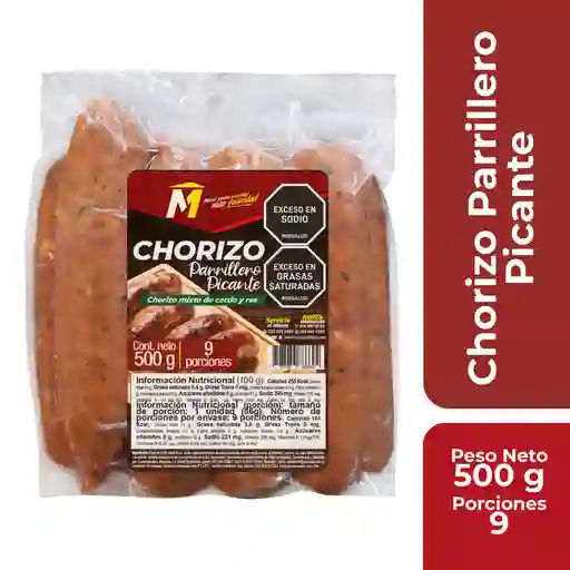 Chorizo M Parrillero Picante