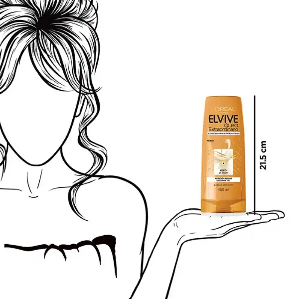 Loreal Paris-Elvive Acondicionador Oleo Coco