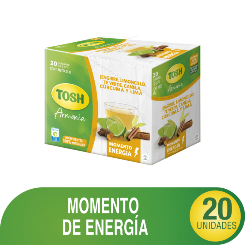 Tosh Aromáticas Momento de Energía 24 g