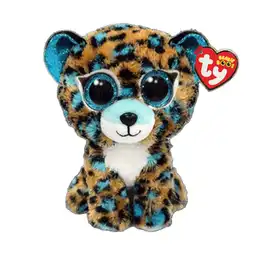 Ty Peluche Beanie Boos Cobalt Leopardo