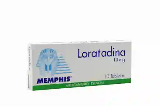 Loratadina 10 Mg x 10 Tabletas