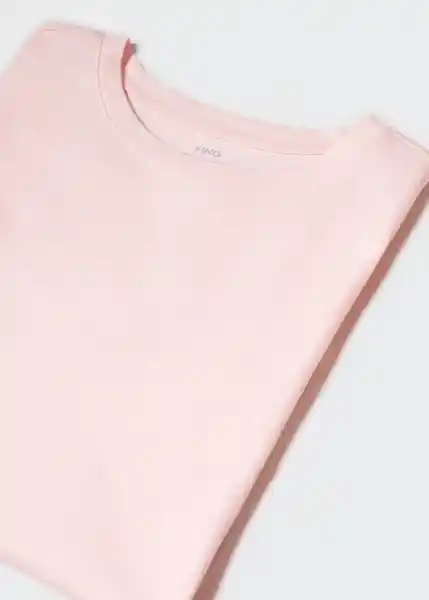 Camiseta Chalaca Rosa Pastel Talla 18 Mujer Mango