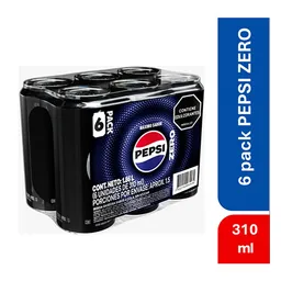 Pepsi Pack Bebida Gaseosa Zero