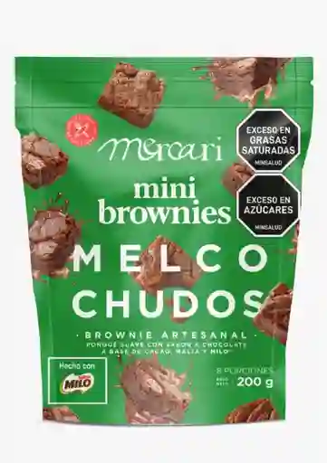 Mercari Brownie Mini Melcochudo Hecho Con Milo