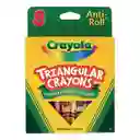 Crayola Crayón Triangular Anti-Roll Surtido