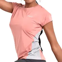 Camiseta Dry Active Gris/rosa Golty