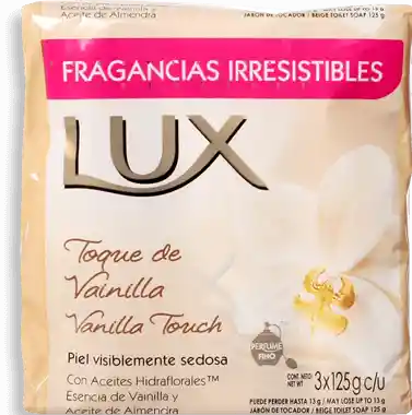 Lux Jabón Vainilla 3 Uds X 125G