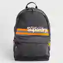 Superdry Morral Montauk Stripe Montana Hombre Gris Talla U