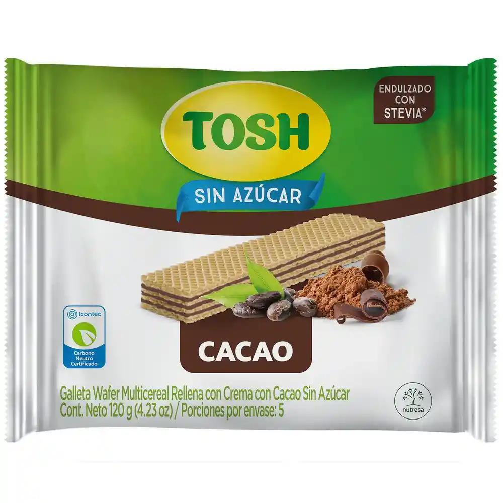 Tosh Wafer Multicereal Cacao