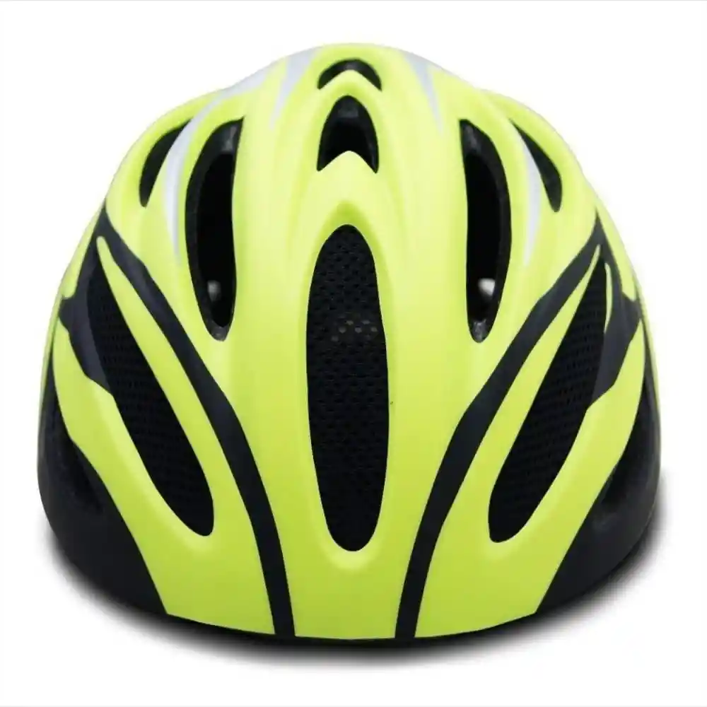 Bks Casco Para Adultos Sport Ajustable Negro y Amarillo Talla L