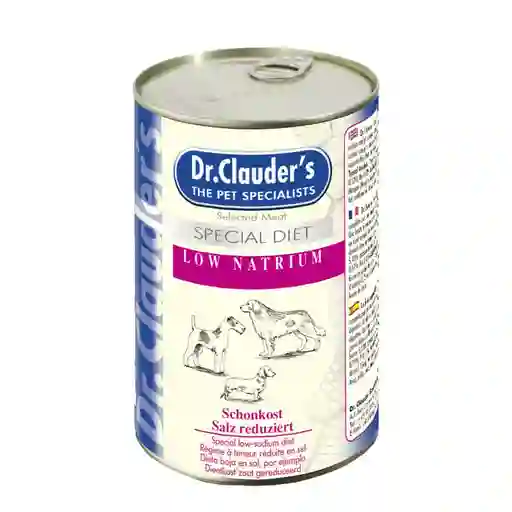 Dr. Clauder's Alimento Humedo para Perro Baja en Sodio 