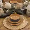 Set de Espiral Dorado Para Arbol Ambiente Gourmet
