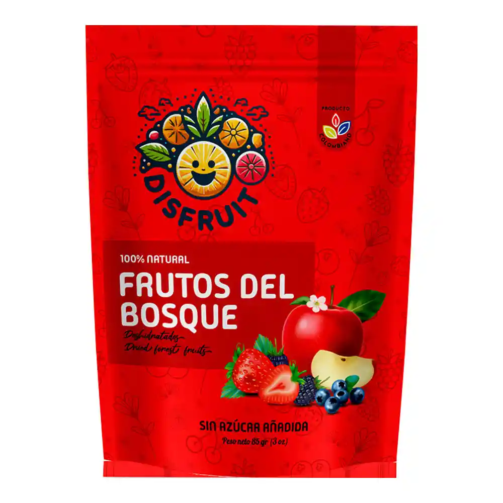 Fruta Deshidratada Disfruit Frutos Del Bosque