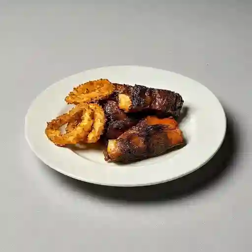 Costillas Saint Louis con Salsa Bbq