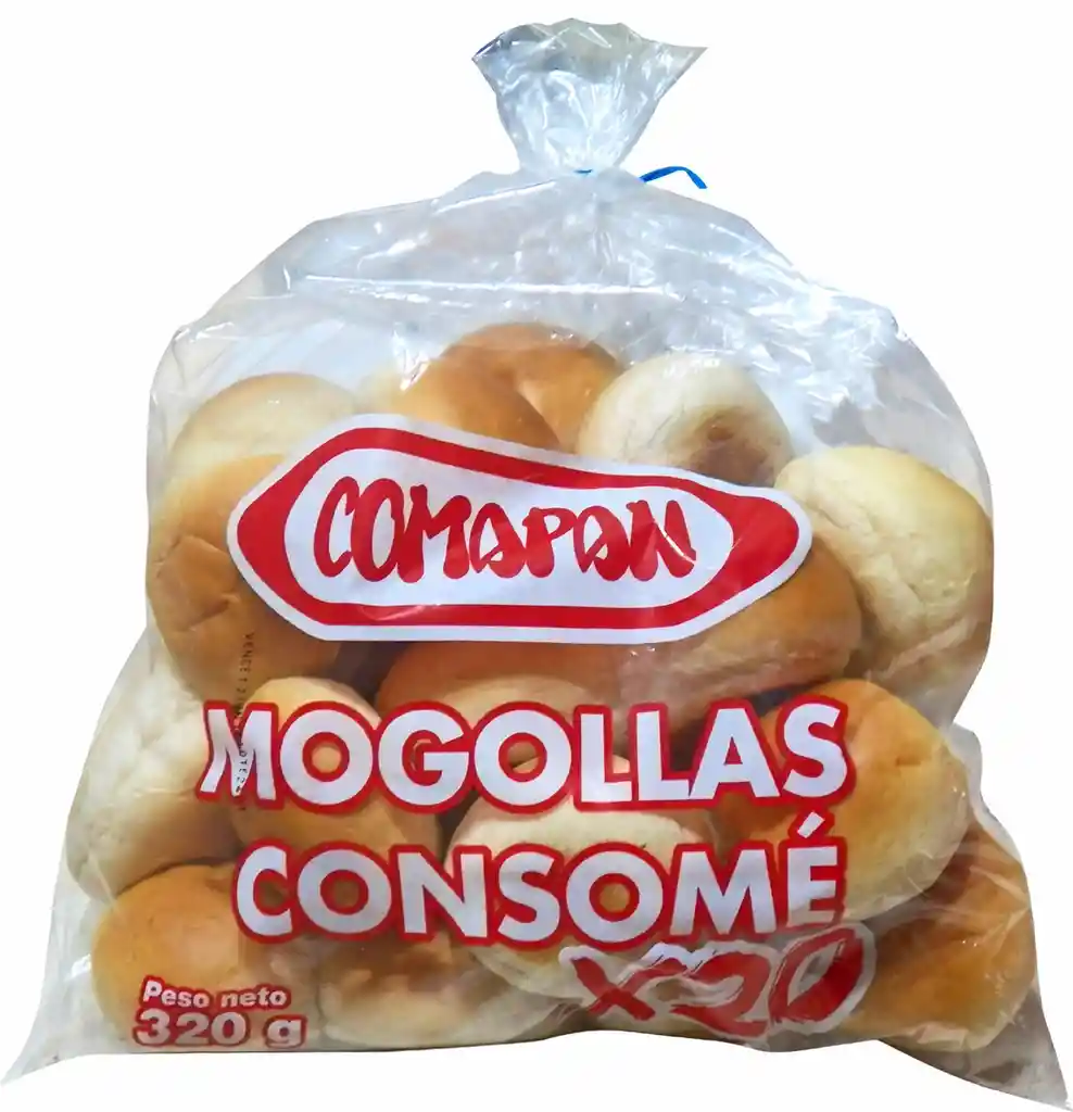 Comapan Mogollas Consomé x 20 Unidades