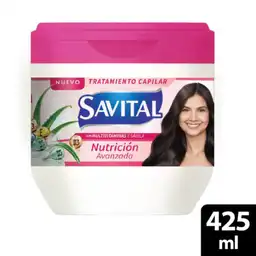 Savital Tratamiento Capilar Nutrición Avanzada 425 mL