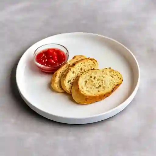 Porcion De Pan Artesanal Masa Madre