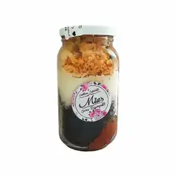 Mias postre saludable de arequipe y cacao