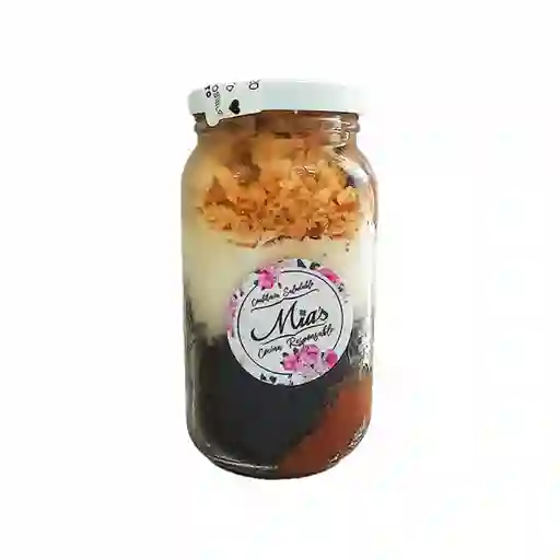 Mias postre saludable de arequipe y cacao