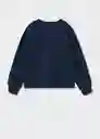 Buzo Sudadera Dreams Navy Talla 12 Niñas Mango