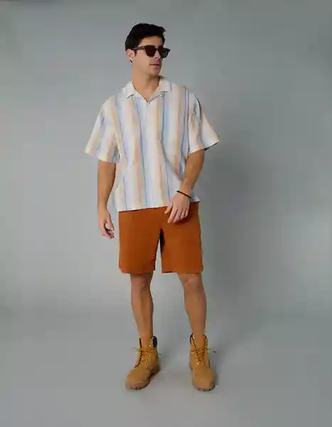 Camisa Hombre Amarillo Talla: SMALL 2734763 American Eagle