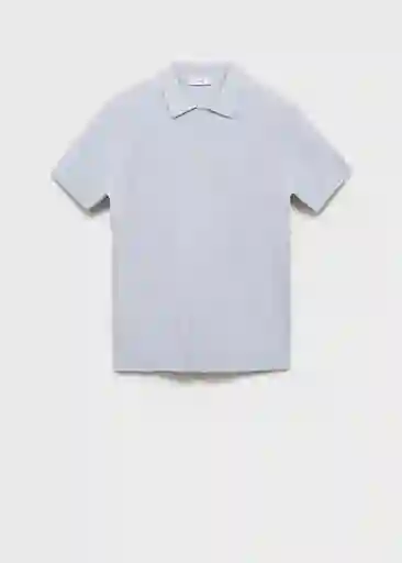 Polo Andrew Celeste Talla XL Hombre Mango