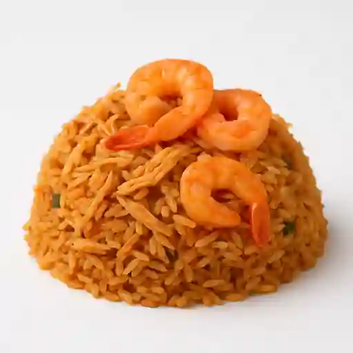 Arroz Solo Pollo y Camarón