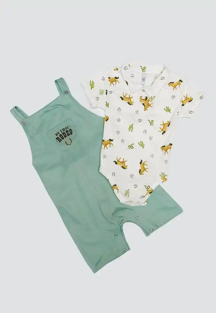 Conjunto Corto 18/24mese-estamp 2